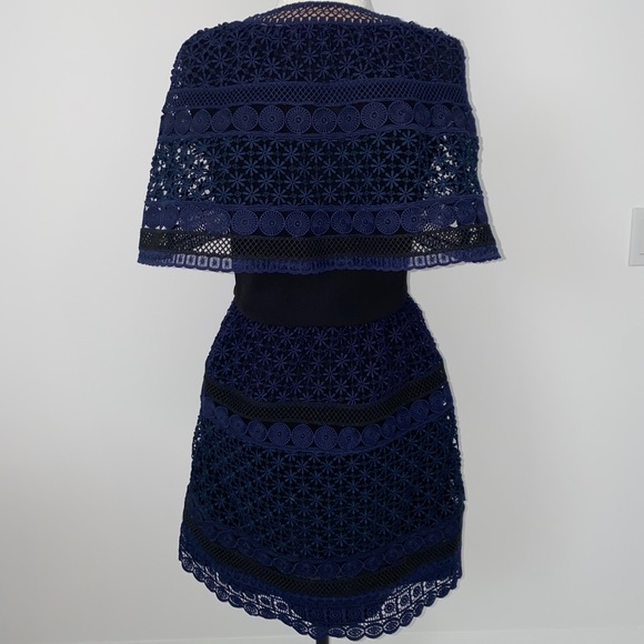 SELF-PORTRAIT Guipure Lace Dress - Picture 4 of 7